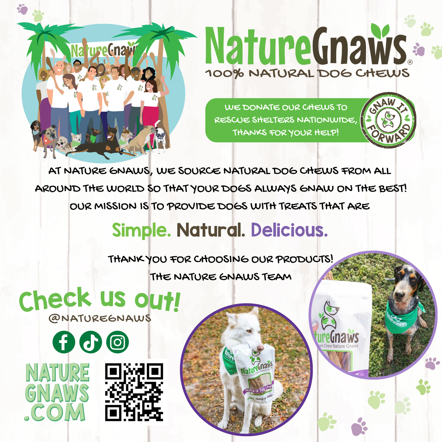 Natural Beef Trachea Dog Chews