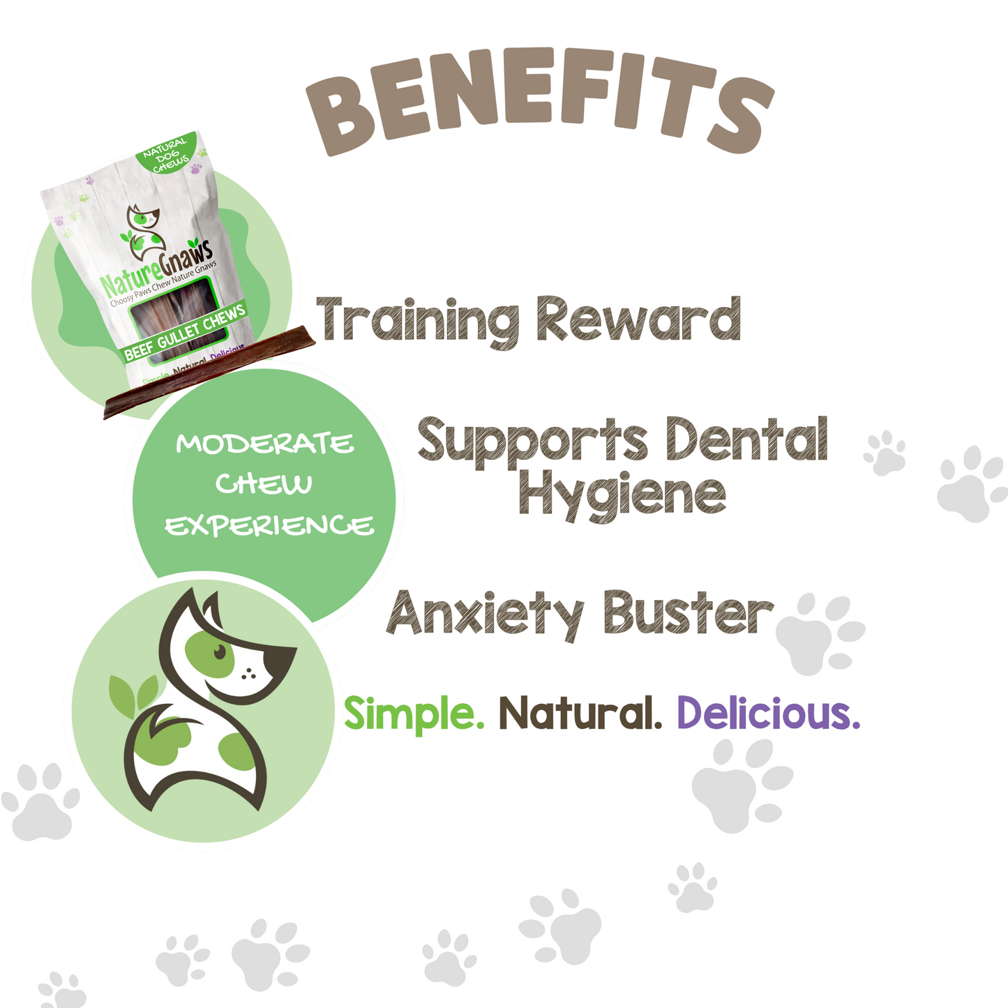 Beef Gullet Chews 9-10"