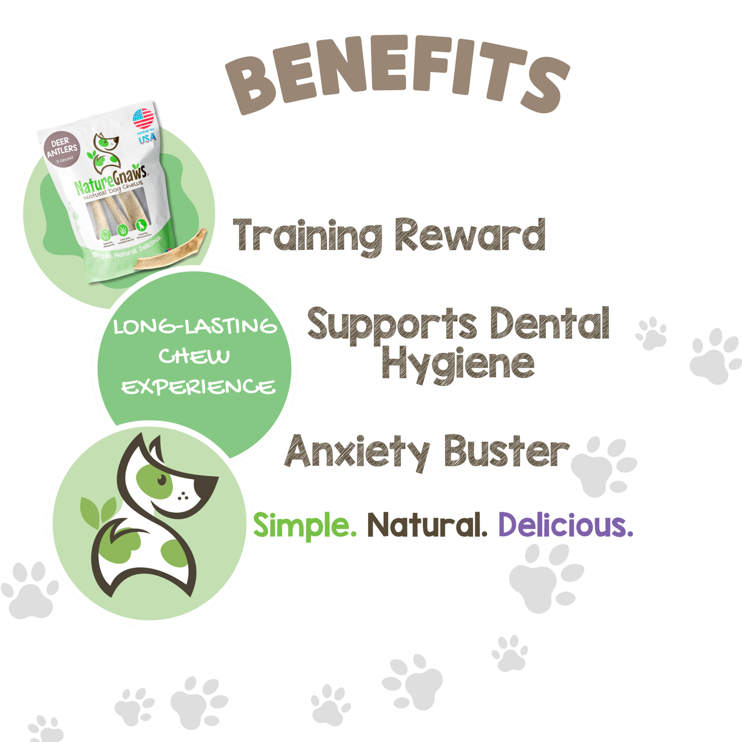 USA Deer Antlers 4-7"