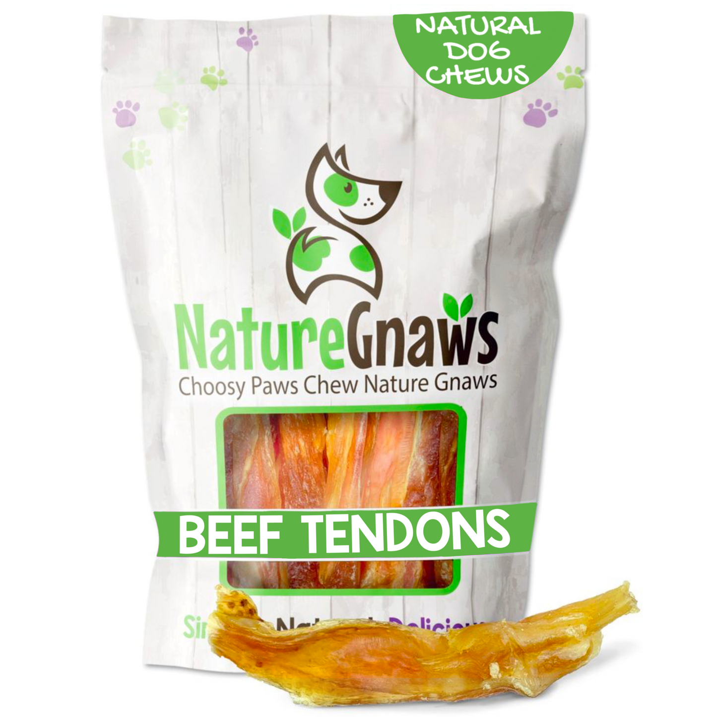 Beef Tendon Chews 4-5"