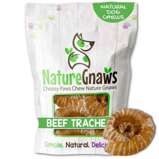 Natural Beef Trachea Balls Long-Lasting Dental Chew