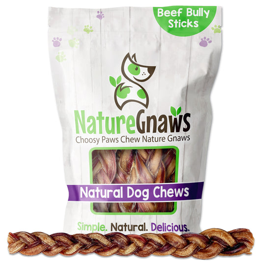 Braided Bully Sticks 11-12" (5 Count)