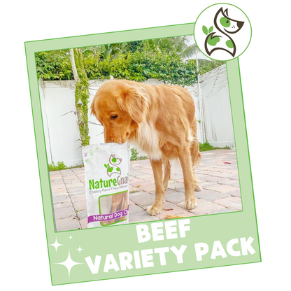 Beef Dog Chews Variety Pack