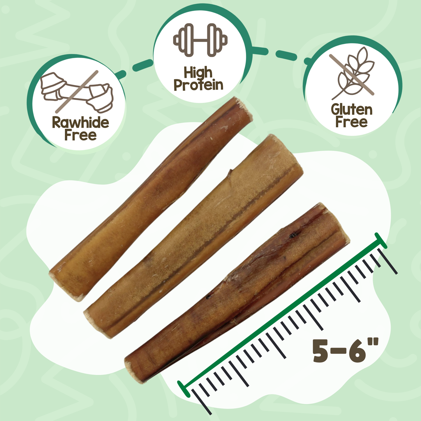 Jumbo Bully Sticks 5-6"