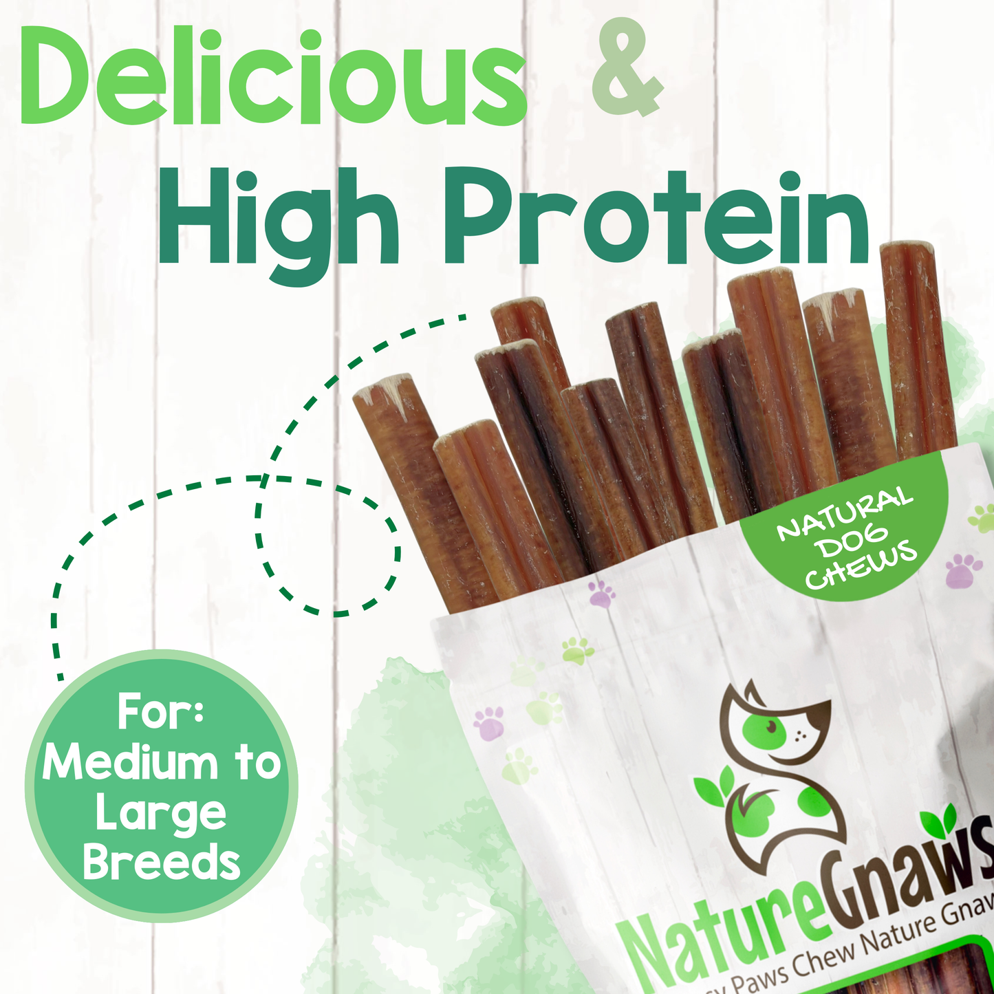 Large Bully Sticks 5-6"