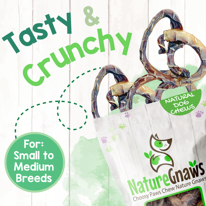 Pork Pretzels Natural Long-Lasting Dog Chews