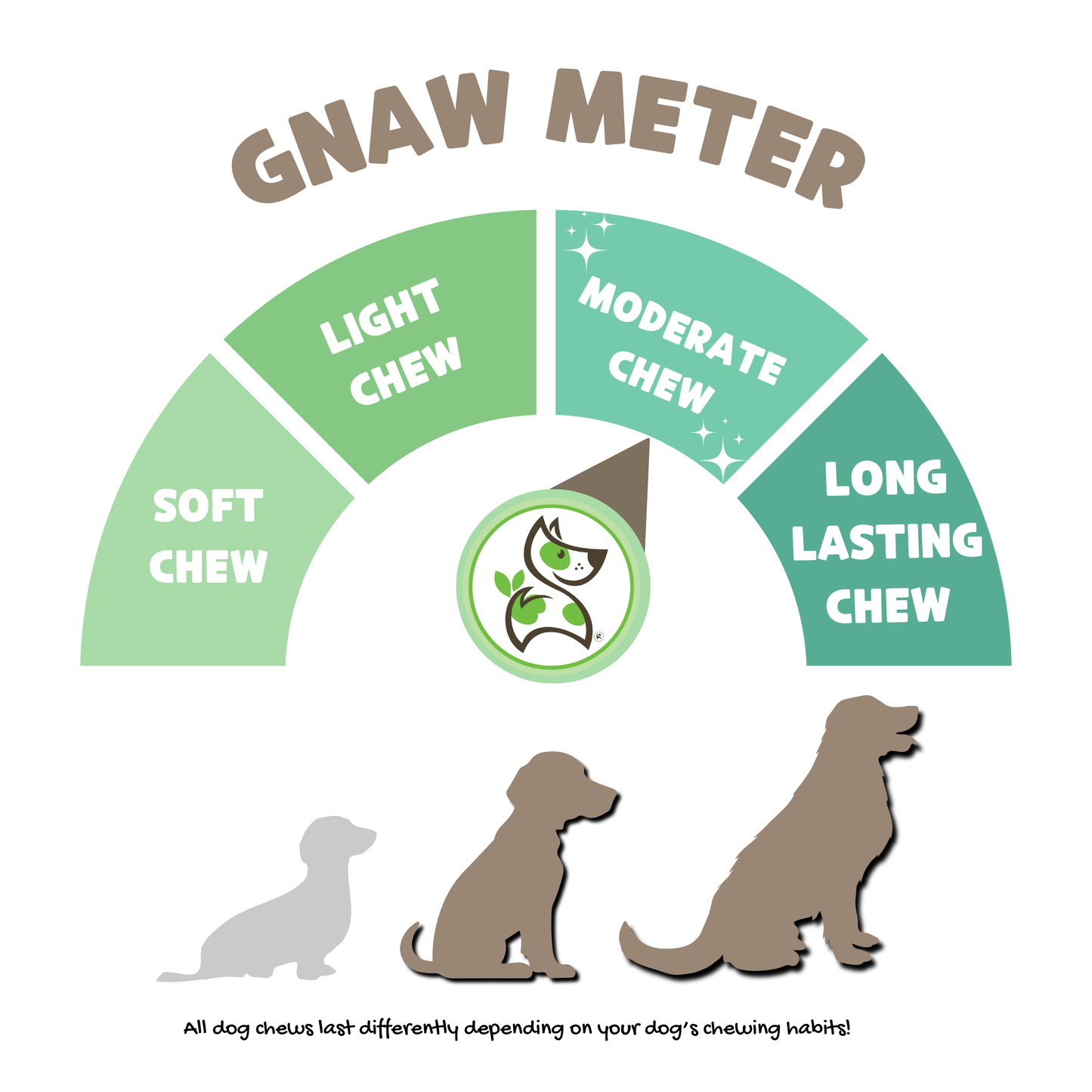 Gnaw Bag Variety Pack for Large Dogs