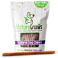 Large Bully Sticks front of bag with 12" bully stick in front 