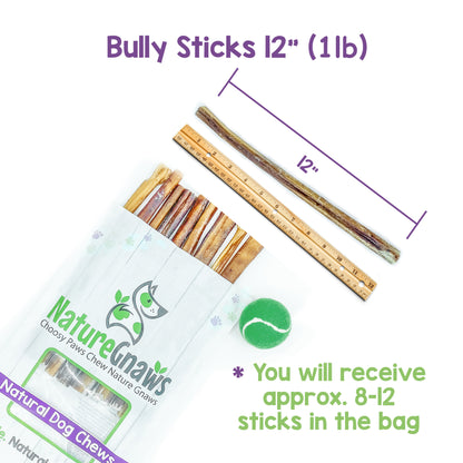 Mixed Bully Sticks 11-12"