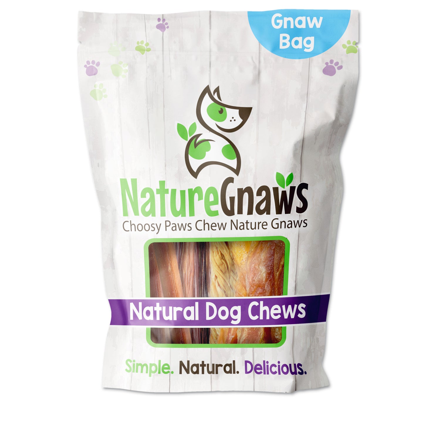 Gnaw Bag Variety Pack for Large Dogs (12 Count)